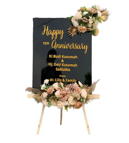 Papan Bunga Akrilik Trisnomulyo